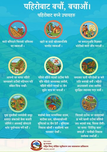 Prevention measures against landslide